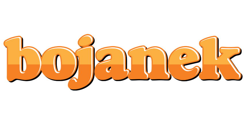 Bojanek orange logo