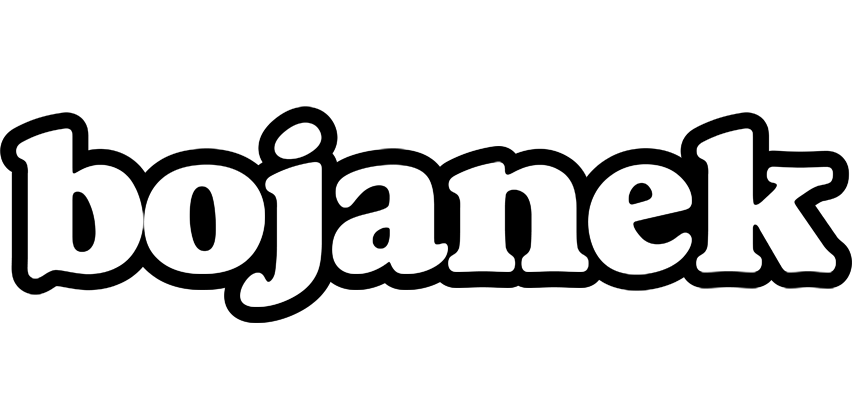 Bojanek panda logo
