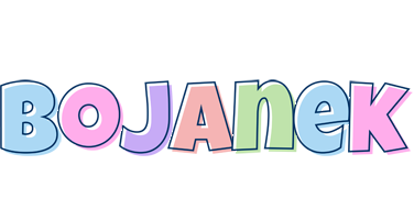 Bojanek pastel logo