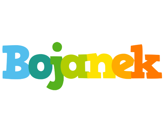Bojanek rainbows logo