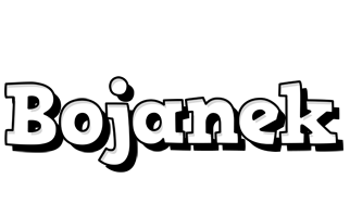 Bojanek snowing logo