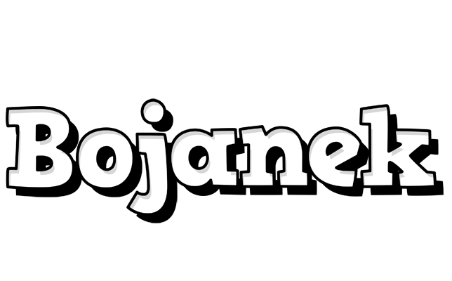 Bojanek snowing logo