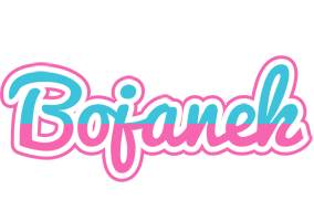 Bojanek woman logo