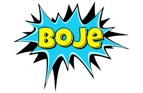 Boje amazing logo