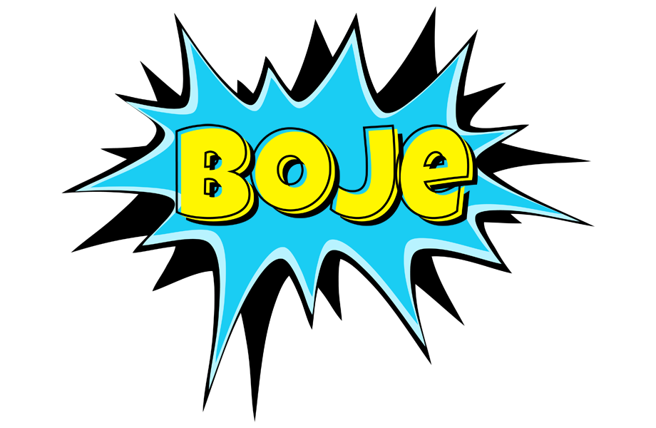 Boje amazing logo
