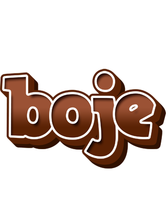 Boje brownie logo