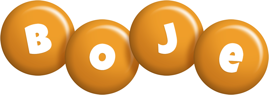 Boje candy-orange logo