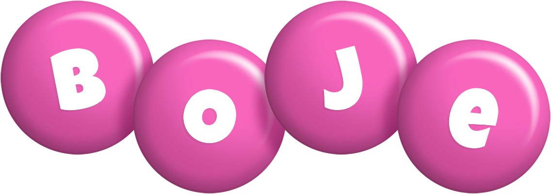 Boje candy-pink logo