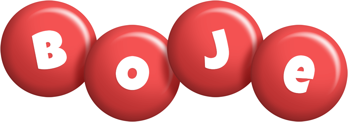 Boje candy-red logo