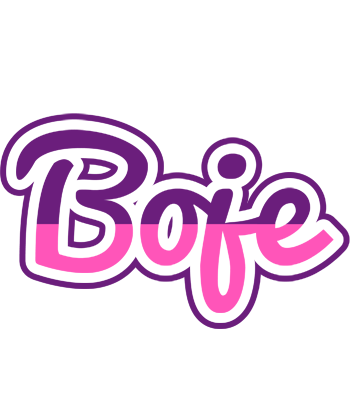 Boje cheerful logo