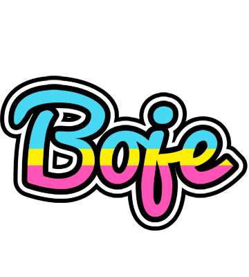 Boje circus logo
