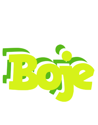 Boje citrus logo
