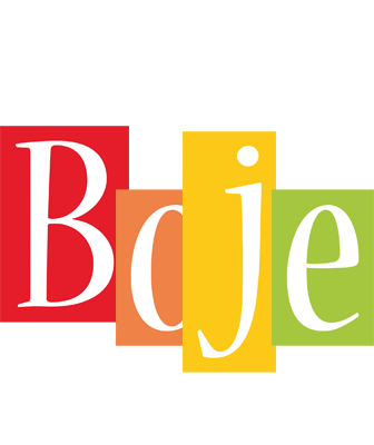 Boje colors logo