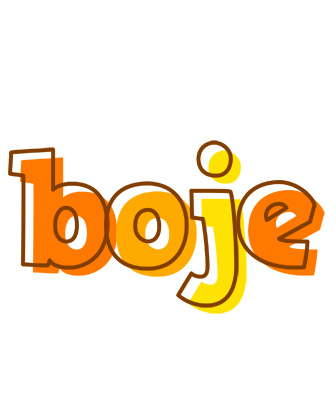 Boje desert logo