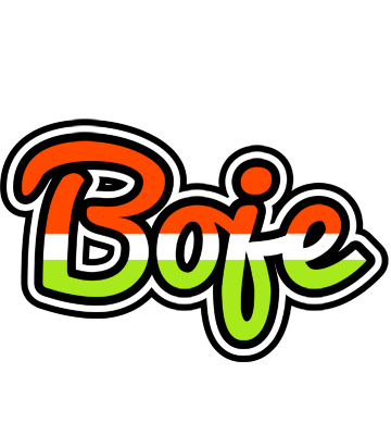 Boje exotic logo