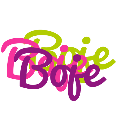 Boje flowers logo