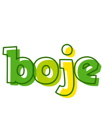 Boje juice logo