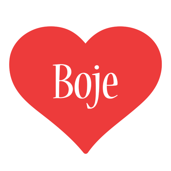 Boje love logo