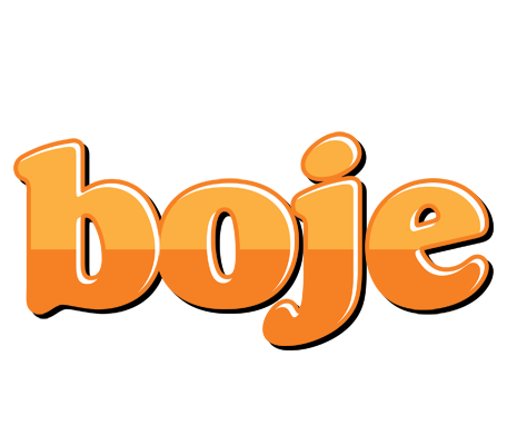 Boje orange logo