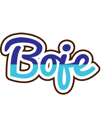 Boje raining logo