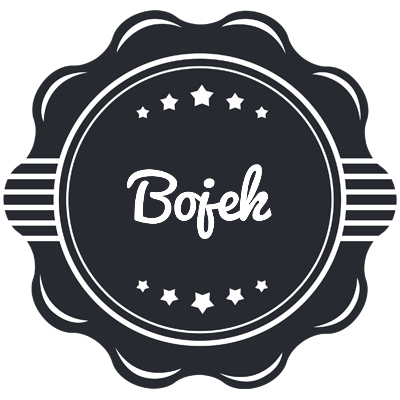 Bojek badge logo