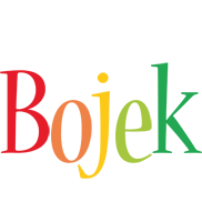 Bojek birthday logo