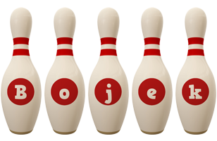Bojek bowling-pin logo