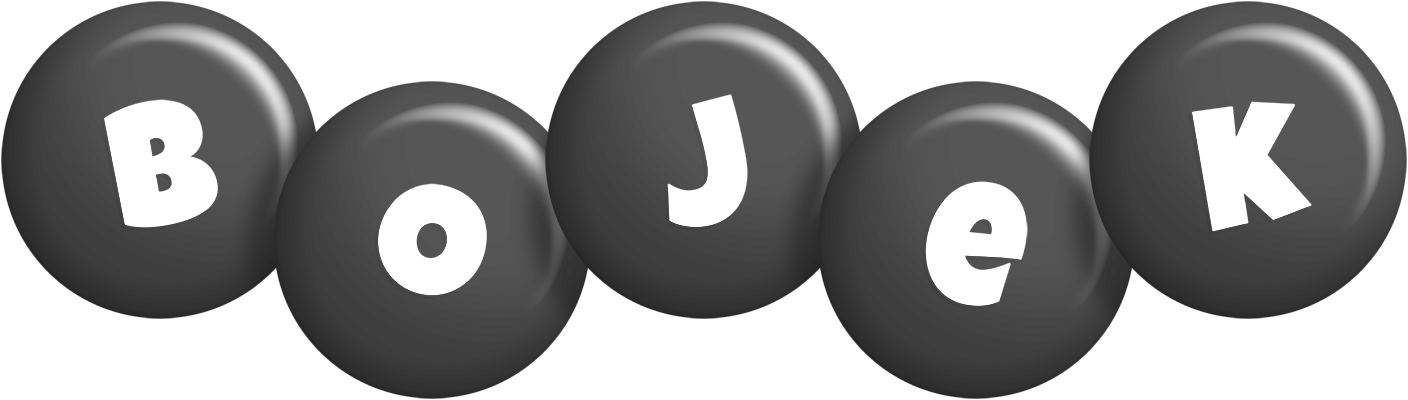 Bojek candy-black logo