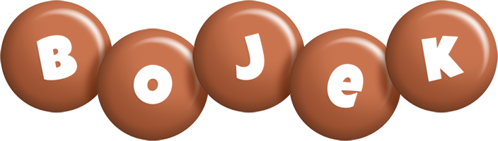 Bojek candy-brown logo
