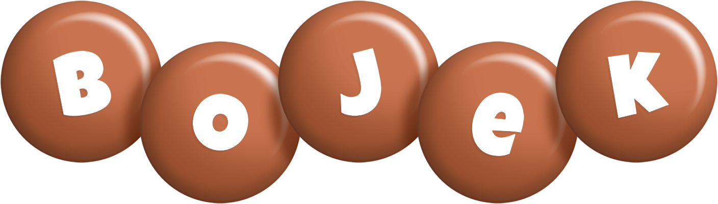 Bojek candy-brown logo