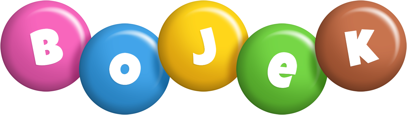 Bojek candy logo