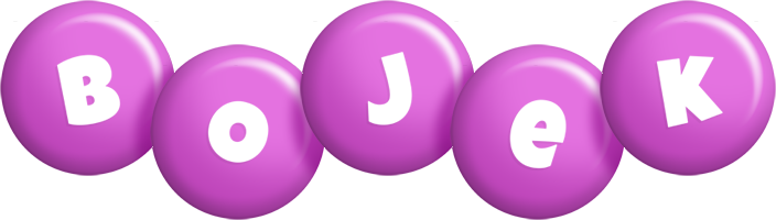 Bojek candy-purple logo
