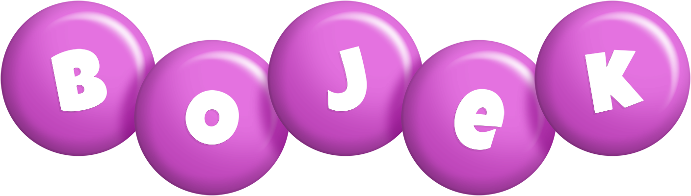 Bojek candy-purple logo