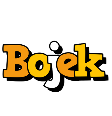 Bojek cartoon logo