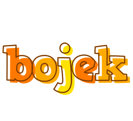 Bojek desert logo