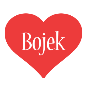 Bojek love logo