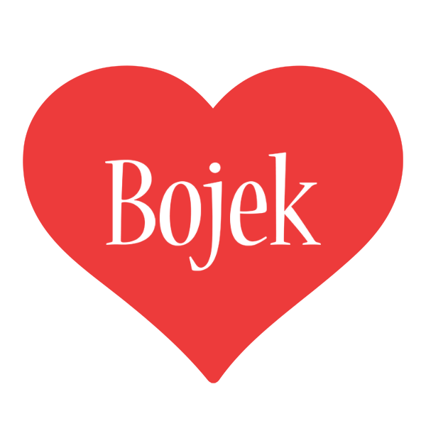 Bojek love logo