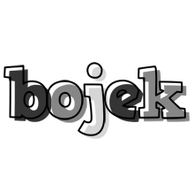 Bojek night logo