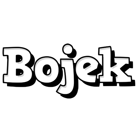 Bojek snowing logo