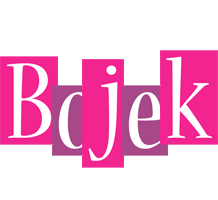 Bojek whine logo