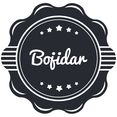 Bojidar badge logo