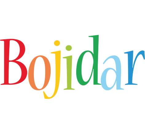 Bojidar birthday logo