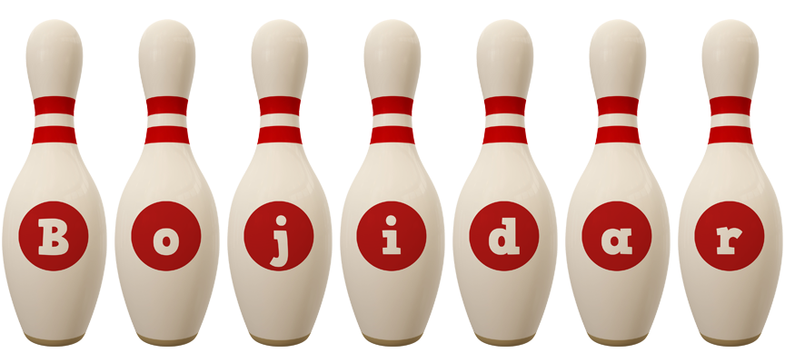 Bojidar bowling-pin logo