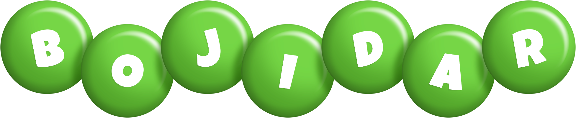 Bojidar candy-green logo