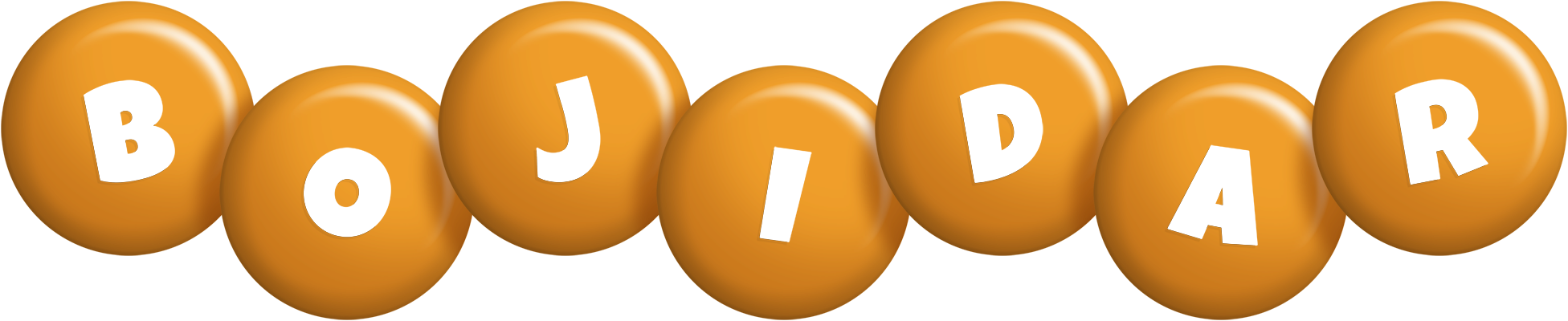 Bojidar candy-orange logo