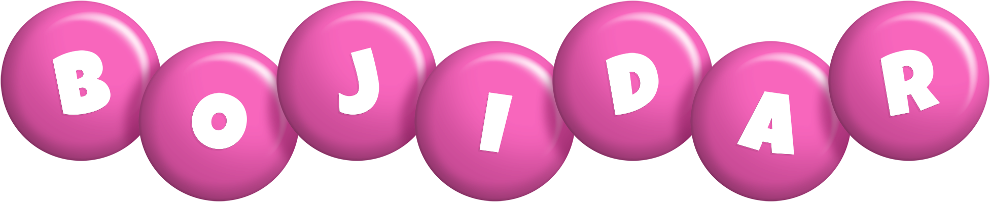 Bojidar candy-pink logo