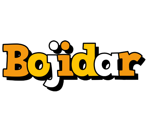 Bojidar cartoon logo
