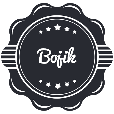 Bojik badge logo