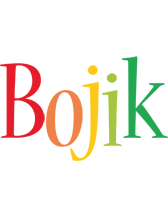 Bojik birthday logo