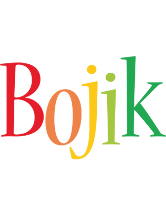 Bojik birthday logo